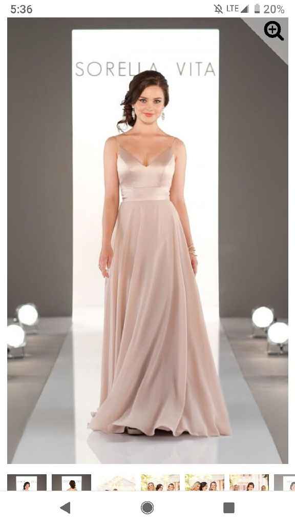 Sorella Vita Bridesmaid Dress Swatches - 1