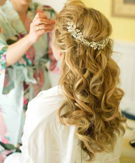 how are you ladies doing your hair for your wedding?