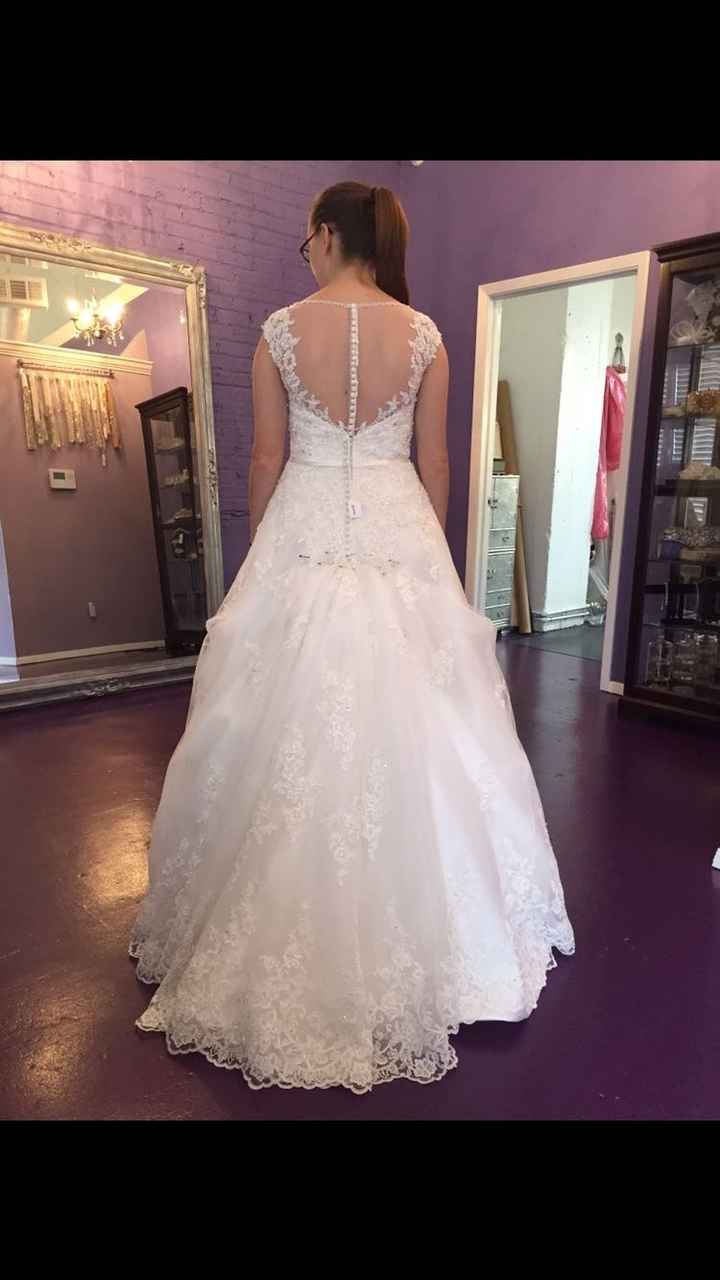 Cut Dress or Get Bustle?