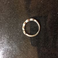Stuck between two wedding bands!