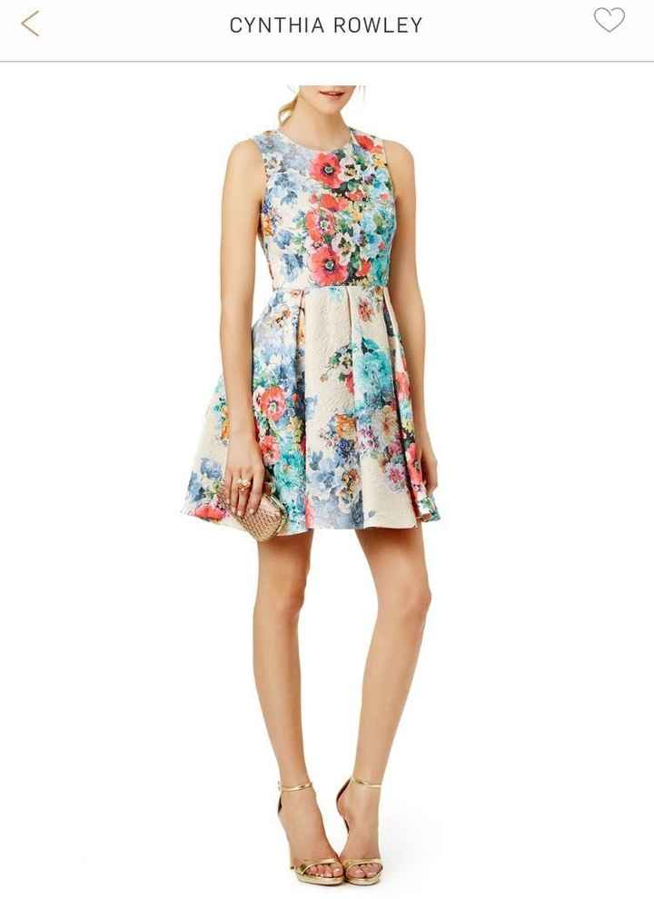 Got my bridal shower dress