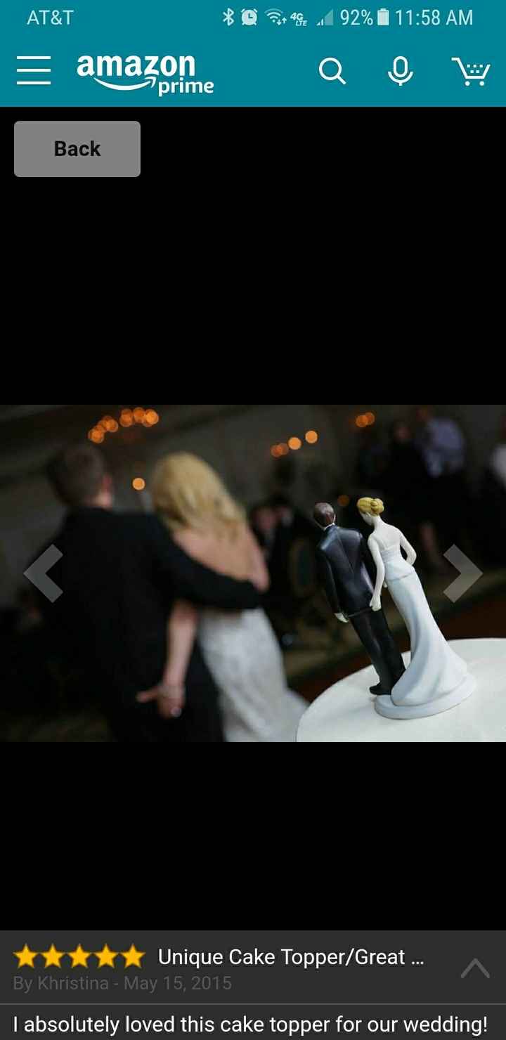 Cake topper has arrived!