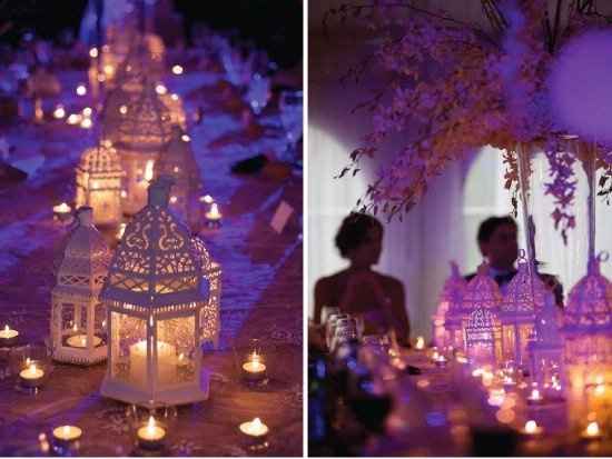 no flower centerpieces