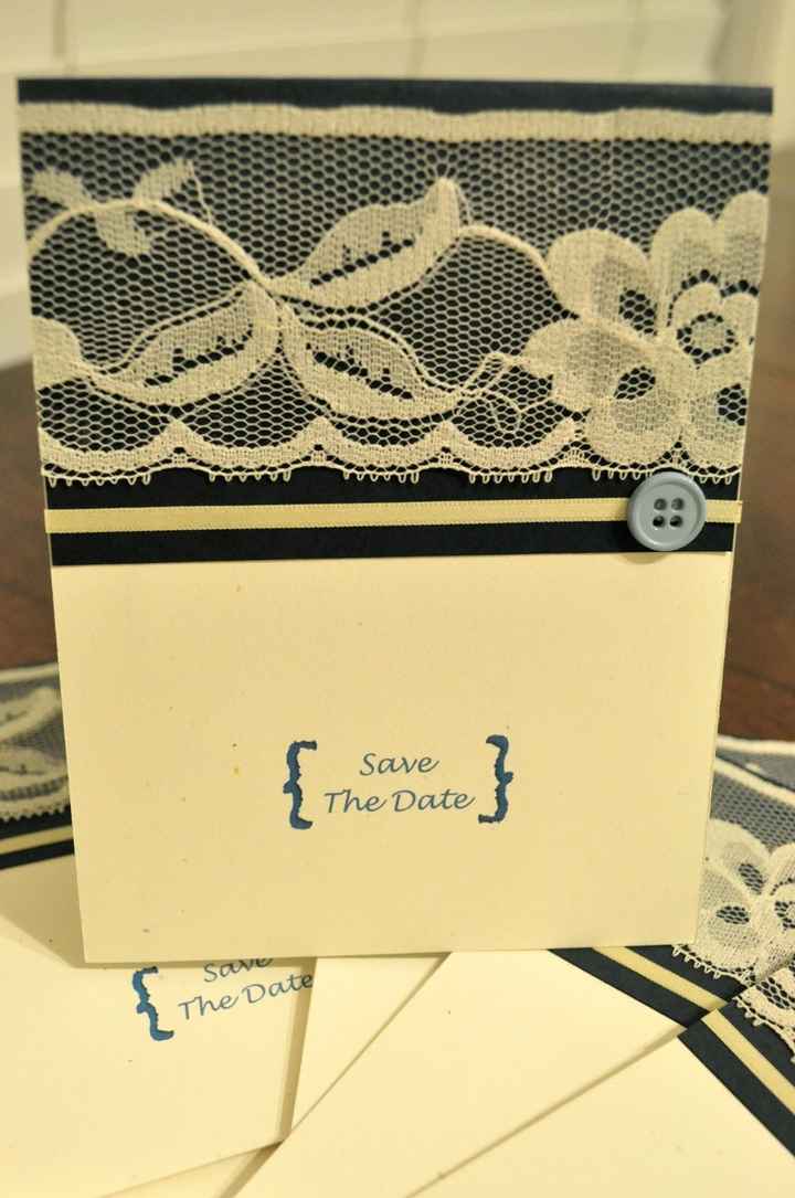 DIY Save-The-Dates Complete! *pics*
