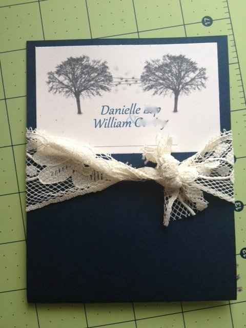 DIY Invites Finished! *pics*