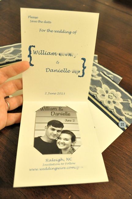 DIY Save-The-Dates Complete! *pics*