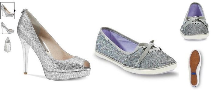 I got my shoes!!.....Glitter and stilettos!