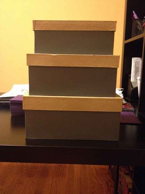 For those of you who have done a DIY card box..
