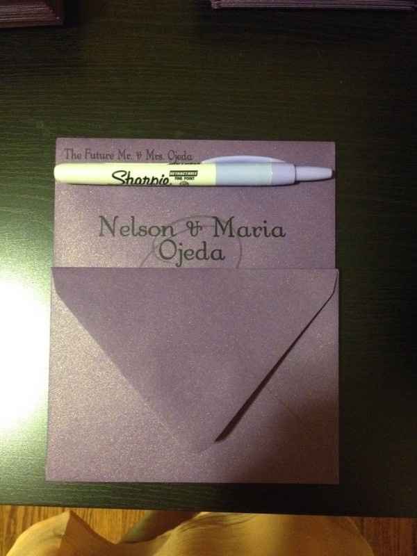 Let's see your save the dates!!