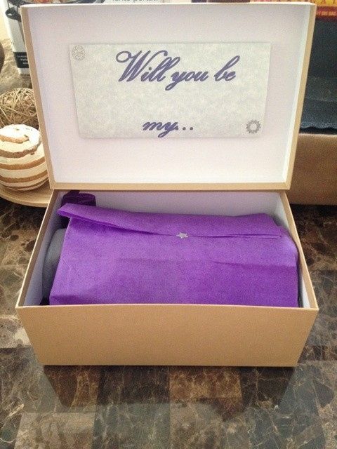 How I popped the question to my MOH & BM's