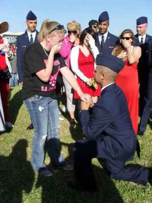 He proposed!!!
