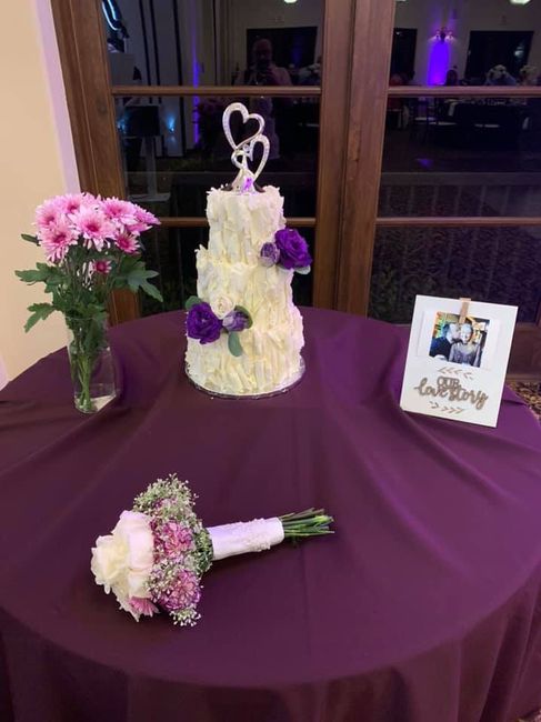 How many tiers does your cake have? - 1