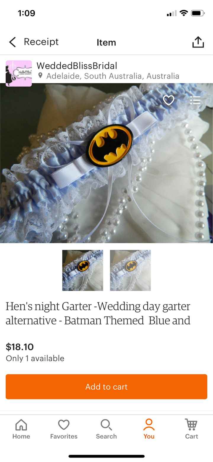 Garter - White or Colorful? - 1