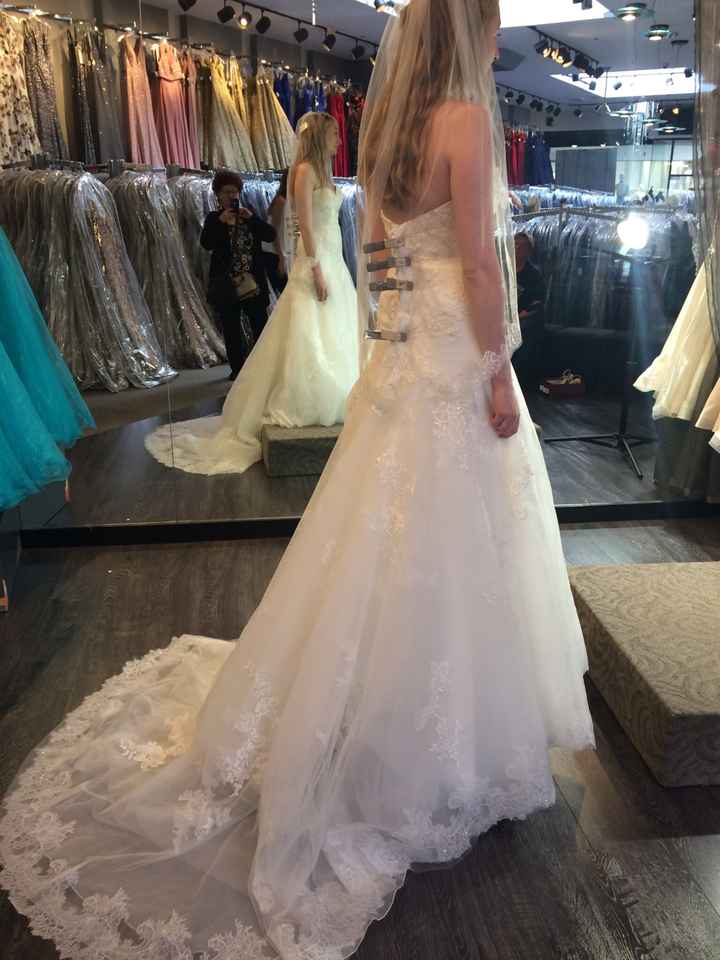 My Wedding dress!! Now let me see yours!! - 2