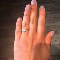 Still getting use to a ring on my finger!