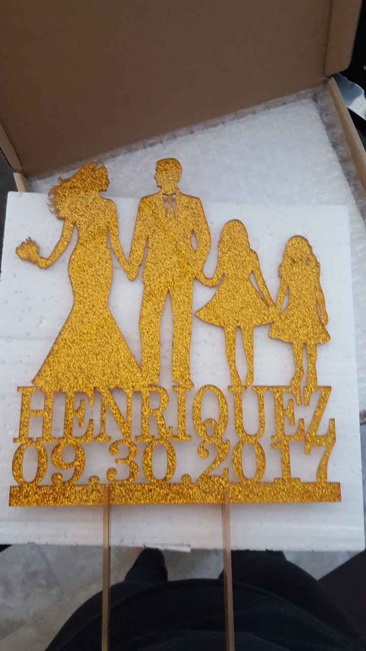 Cake topper