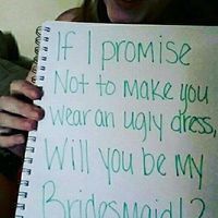 Will you be my bridesmaid?