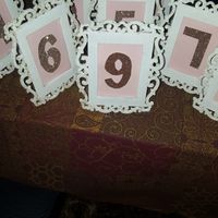 Table numbers