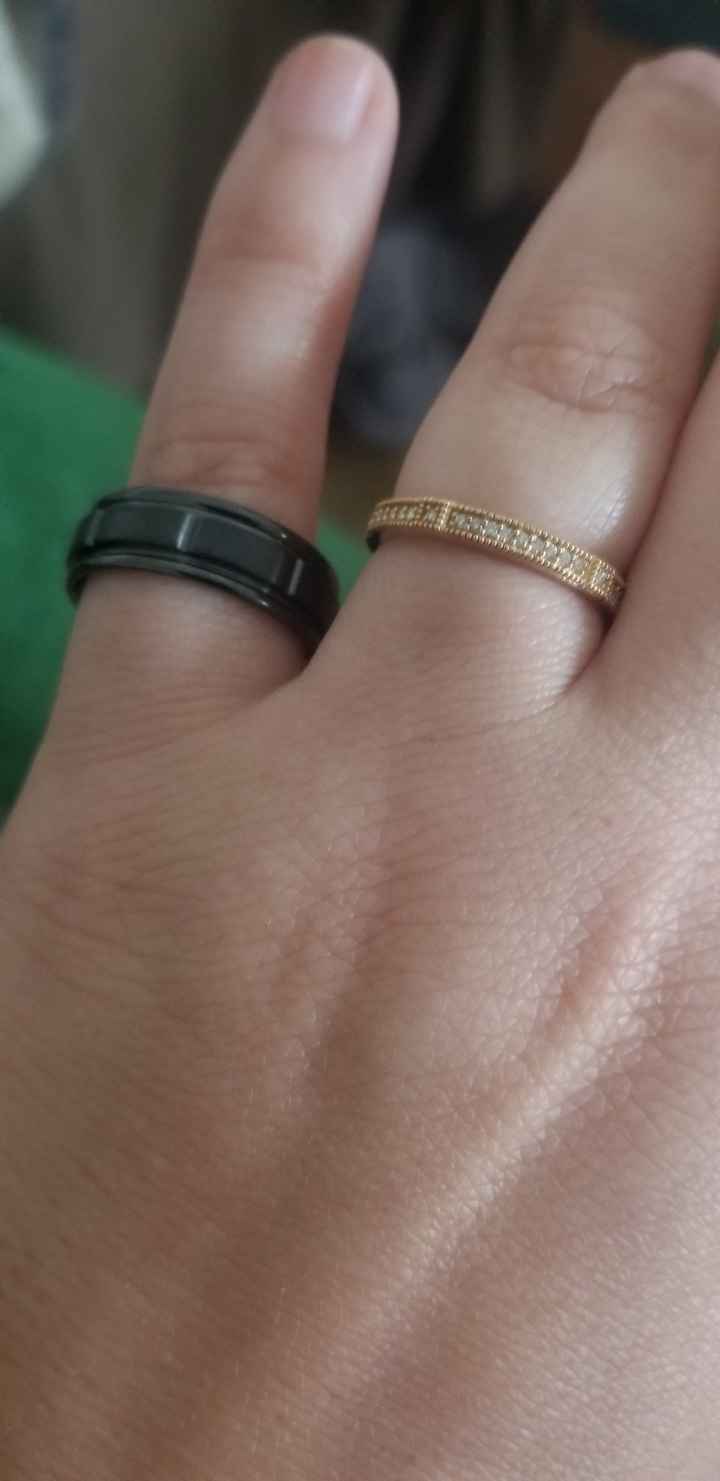 Let’s see your wedding bands! - 1
