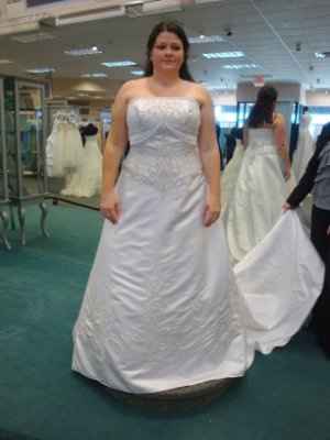 I went dress shopping today :)