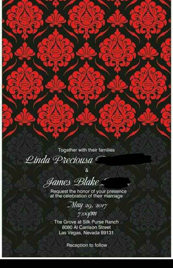 Ordered my invitations today!!