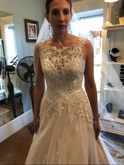 What’s your favorite detail of your dress? - 1