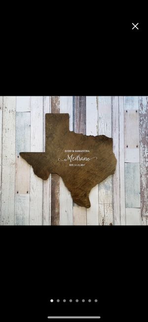 Show me your unique guest book ideas! 11