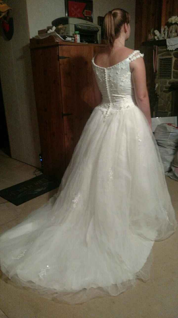 Let me see what you're wearing on your wedding day