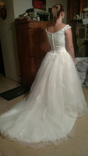 Let me see what you're wearing on your wedding day
