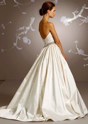 So you said yes to the dress.... now let's see it! :)