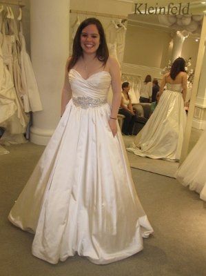 The dress you thought you had to have. And the dress you are wearing/wore on your wedding day
