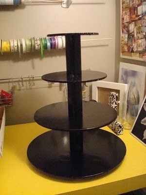 Did anyone make their own cupcake stand?