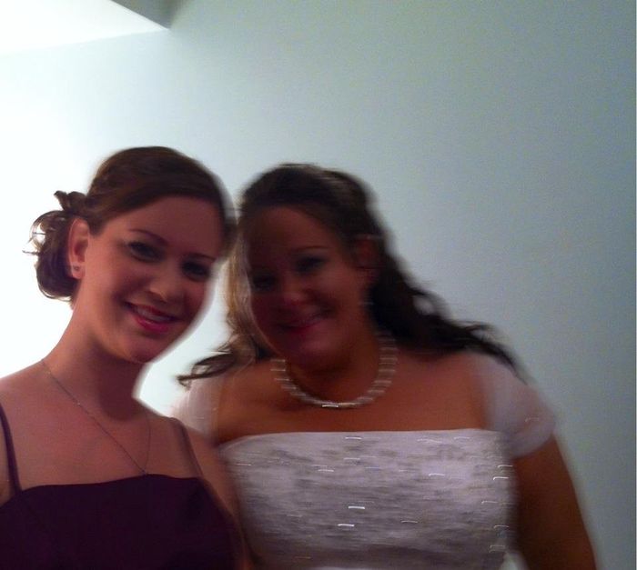 Here I am! I went from a Bride to a Wife! I love being a Mrs!