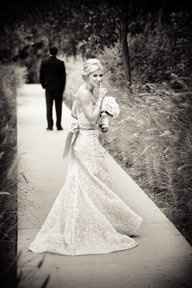 Seeing the bride BEFORE the wedding....