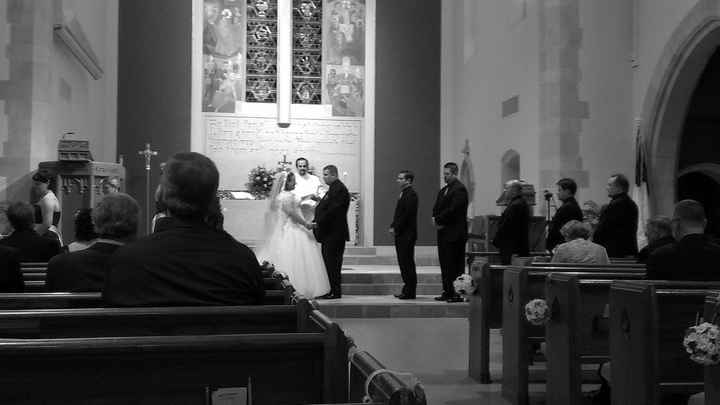 Here I am! I went from a Bride to a Wife! I love being a Mrs!