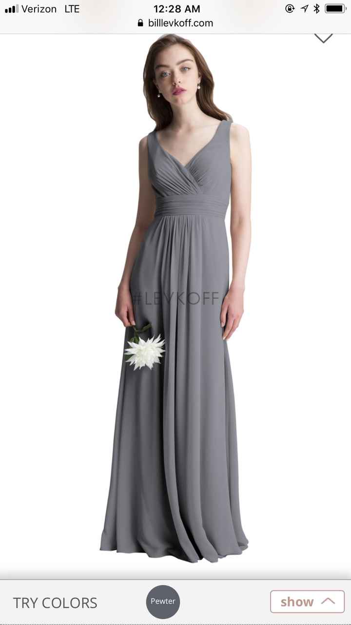 Bridesmaid Dress Options - 1