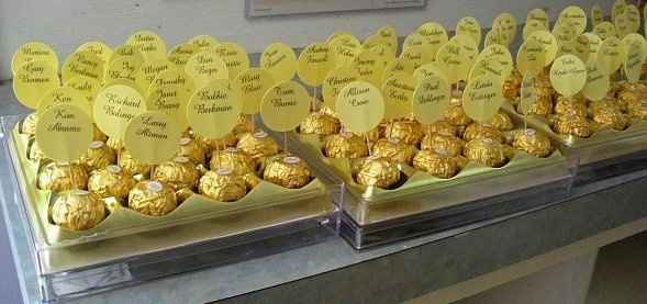 Beverage Escort Cards Yay or Nay ?