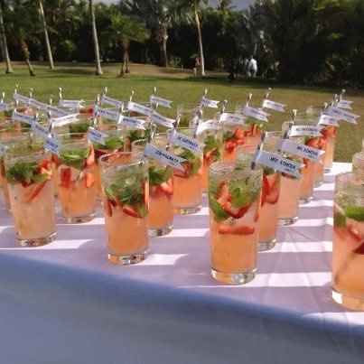 Beverage Escort Cards Yay or Nay ?