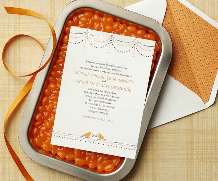 What a cool way to send wedding invitations