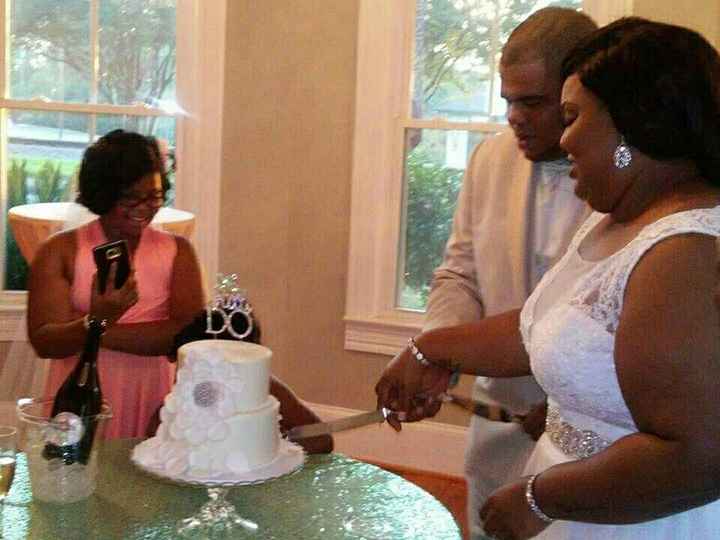Will One Picture Do? We are married! ETA: I have more!