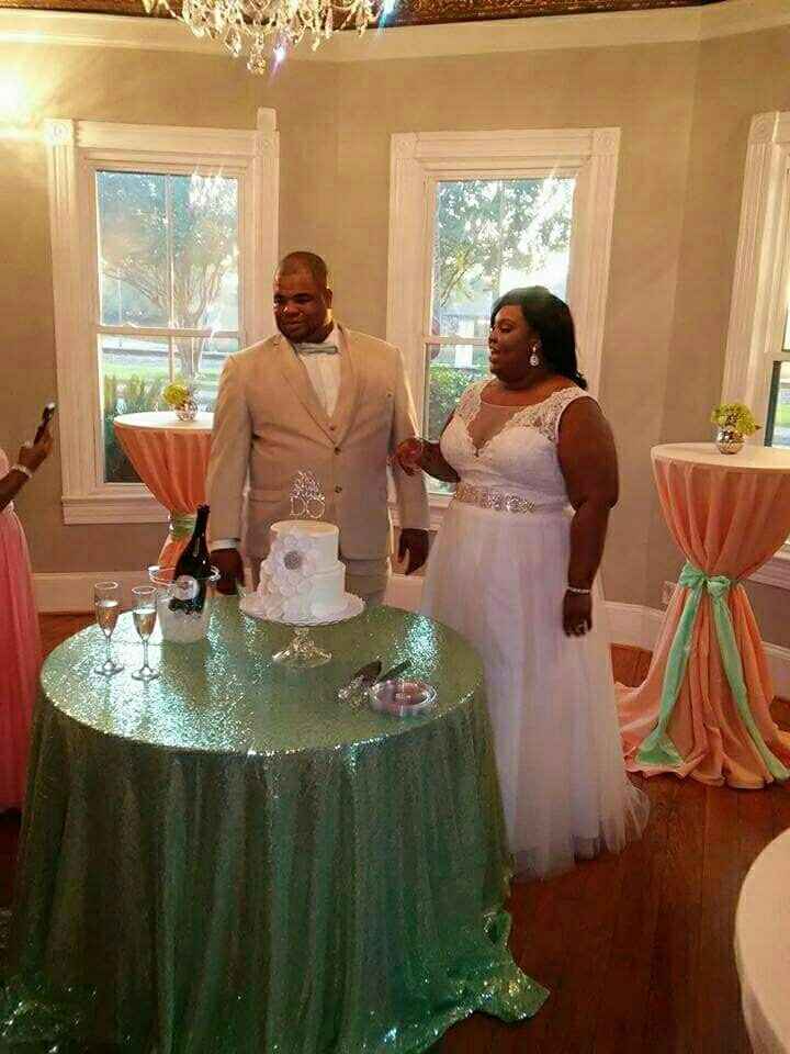 Will One Picture Do? We are married! ETA: I have more!