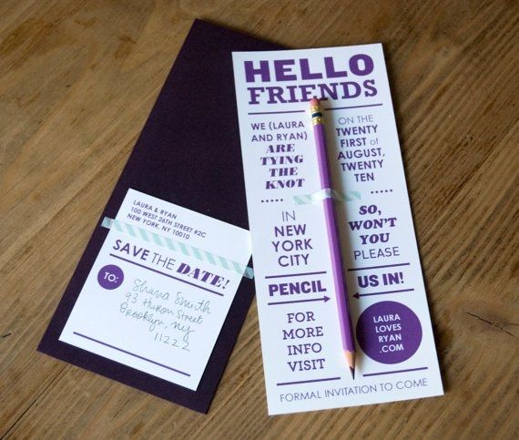 Save the Date Design Question