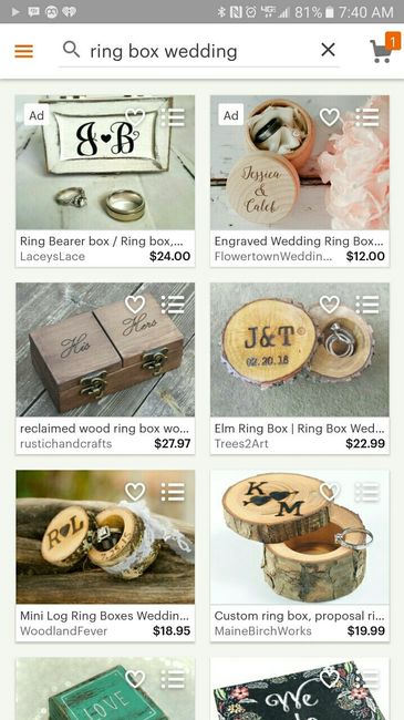 Ideas for ring bearer