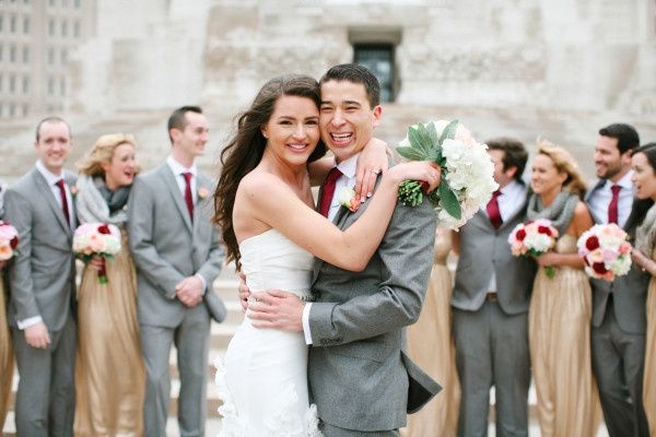 Bridal party attire