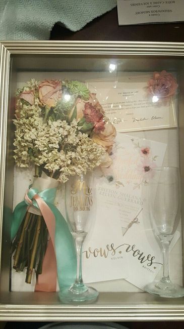 How are you preserving wedding memories?