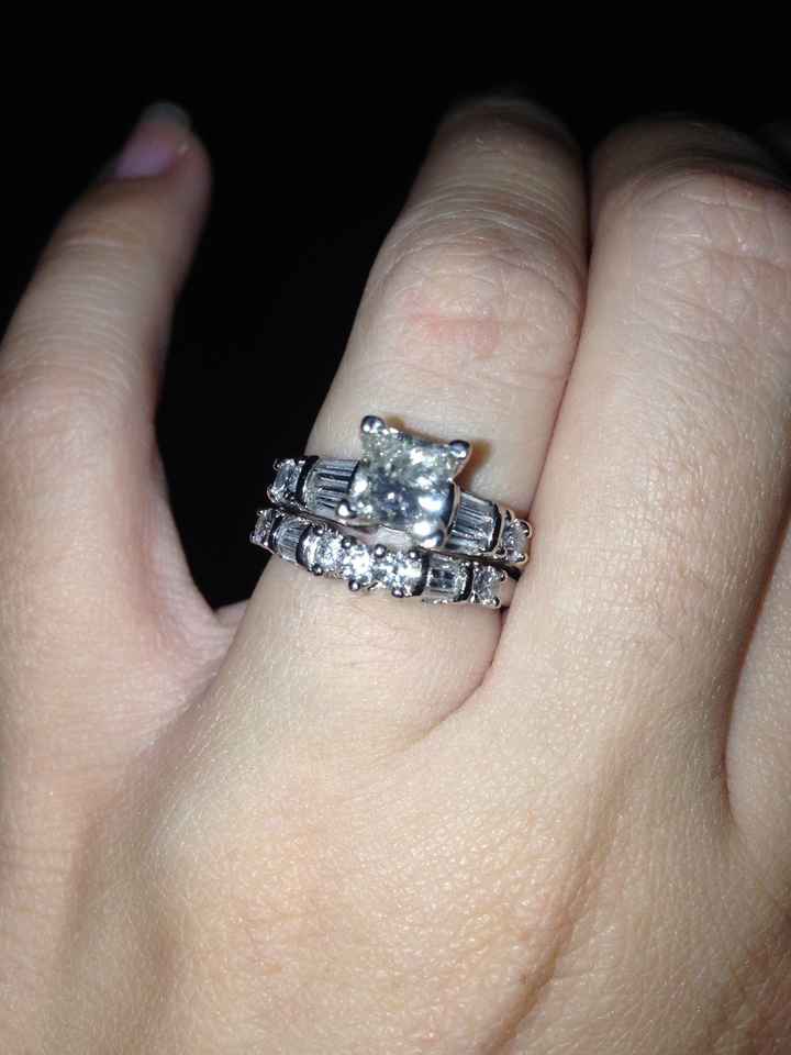 Show me your shoes and wedding band!!!!!!! I WANT TO SEE!!!!! =)