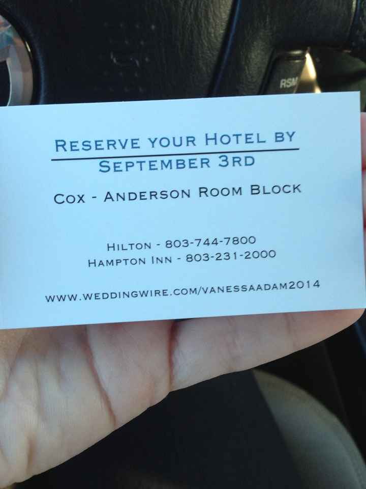 Thank you - To the bride who ordered the free vistaprint business cards
