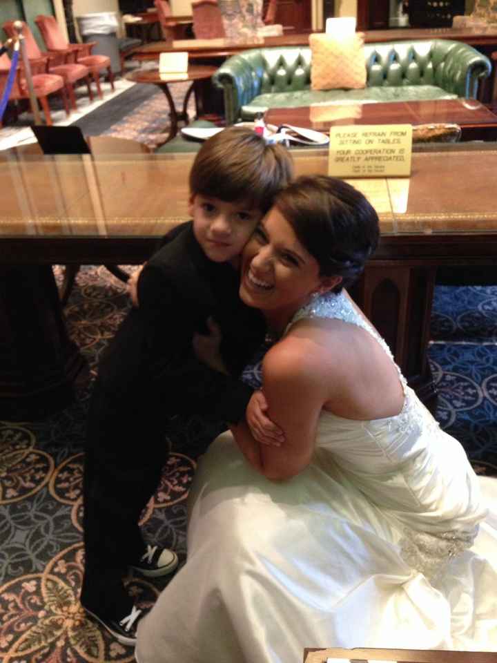 My bustle broke. It rained all day. Quick stop from the new Gamecock Mrs! Pictures on page 2!