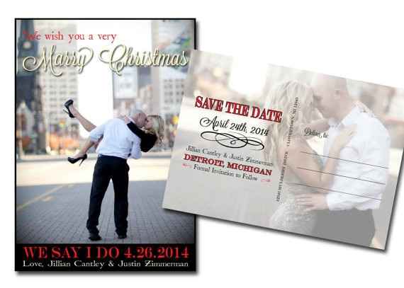Save-the-Date Christmas (Opinions needed)