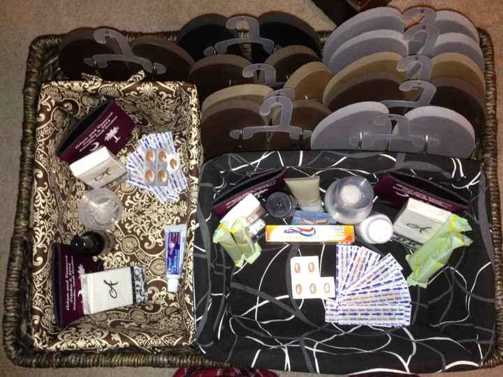Flip Flop and Bathroom Baskets: Stage 1